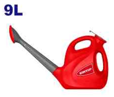 Large Capacity Professional 9 Litre Plastic Watering Can Garden Irrigation Tool - Efficient Plant Watering Lightweight Portable Garden Irrigation Container Durable Plastic